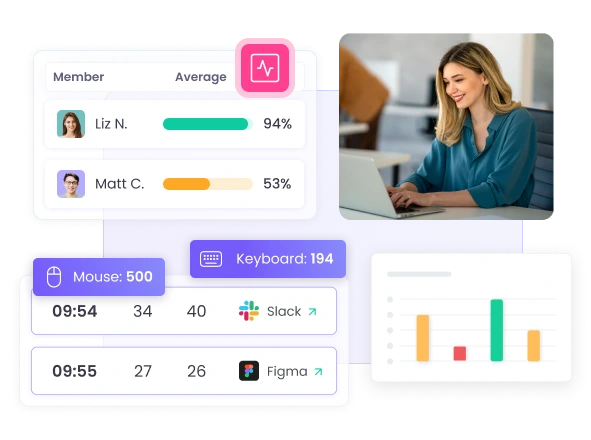 Track activity levels to ensure productivity with time tracking software for startups