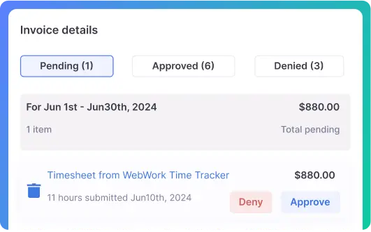 Automatisez la paie avec Deel pour des paiements fluides Automatisez la paie avec Deel en synchronisant les feuilles de temps des employés pour des paiements précis et ponctuels.