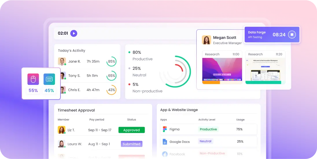 Download the Best Time Tracker for Mac Download the time tracker for Mac to monitor tasks, apps, and website usage