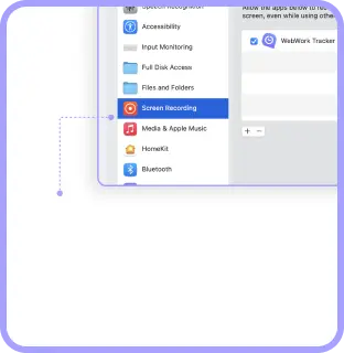 Faça capturas de tela periódicas com o rastreador de tempo para Mac na frequência desejada