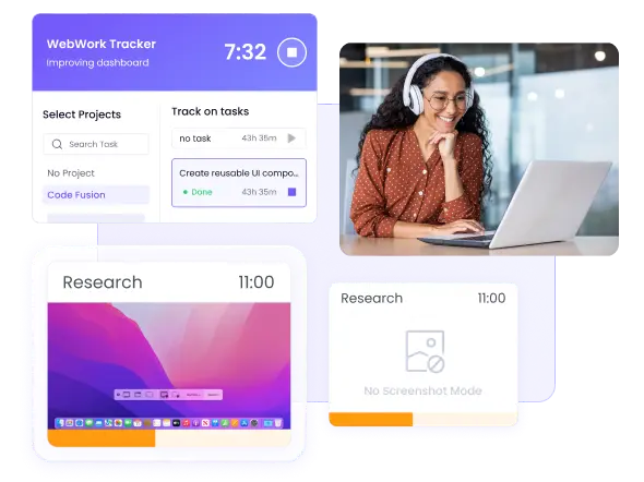 Automatic time tracking software ensuring seamless time tracking without manual input